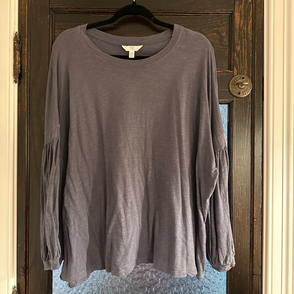 Time and Tru. Balloon Sleeve Blouse